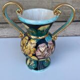 Vintage ceramic vase 1960 Vallauris