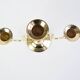 Vintage Brass Candlestick, Czechoslovakia, 1960's.