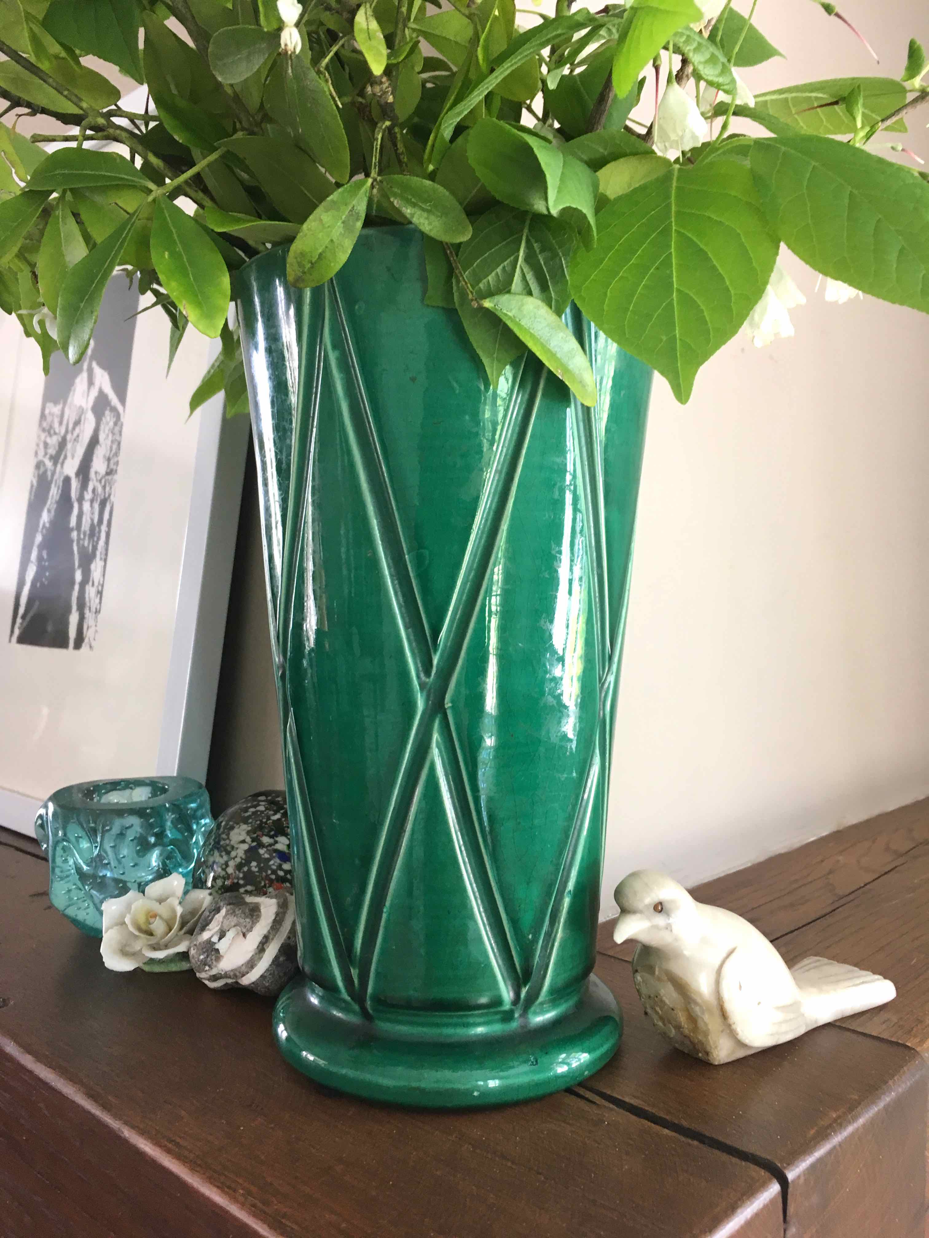 Ceramic vase Cerenne Vallauris