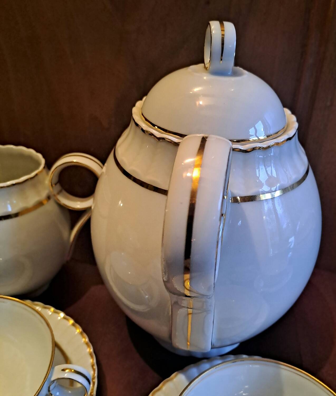 Bernardaud Limoges porcelain tea set