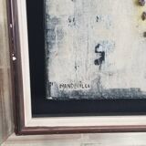 Bernard MANDEVILLE (1921-2000) - Mixed media - 61 * 38 cms