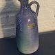 Blue carafe pitcher