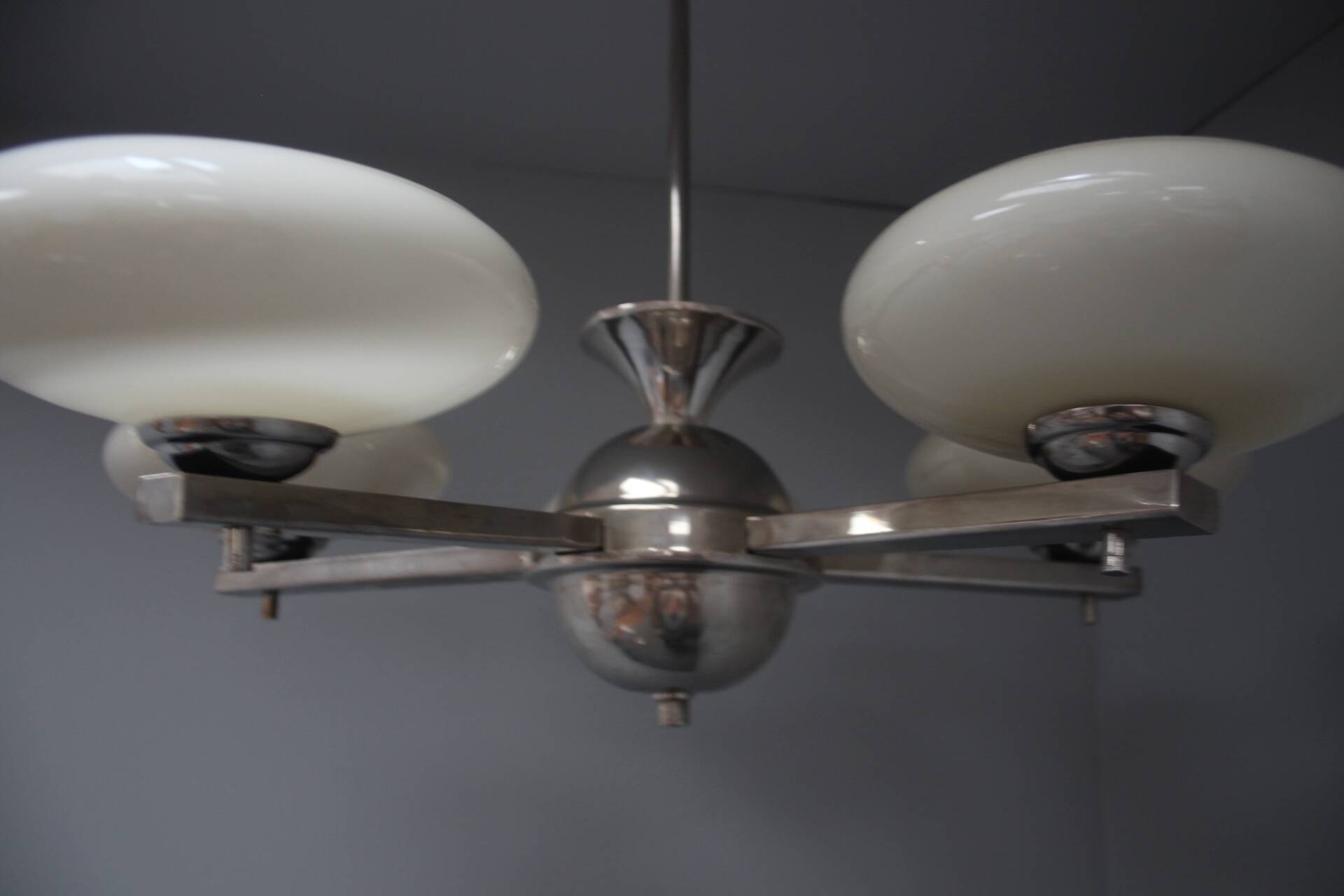 Art Deco Candlestick 1930s, Czechoslovakia