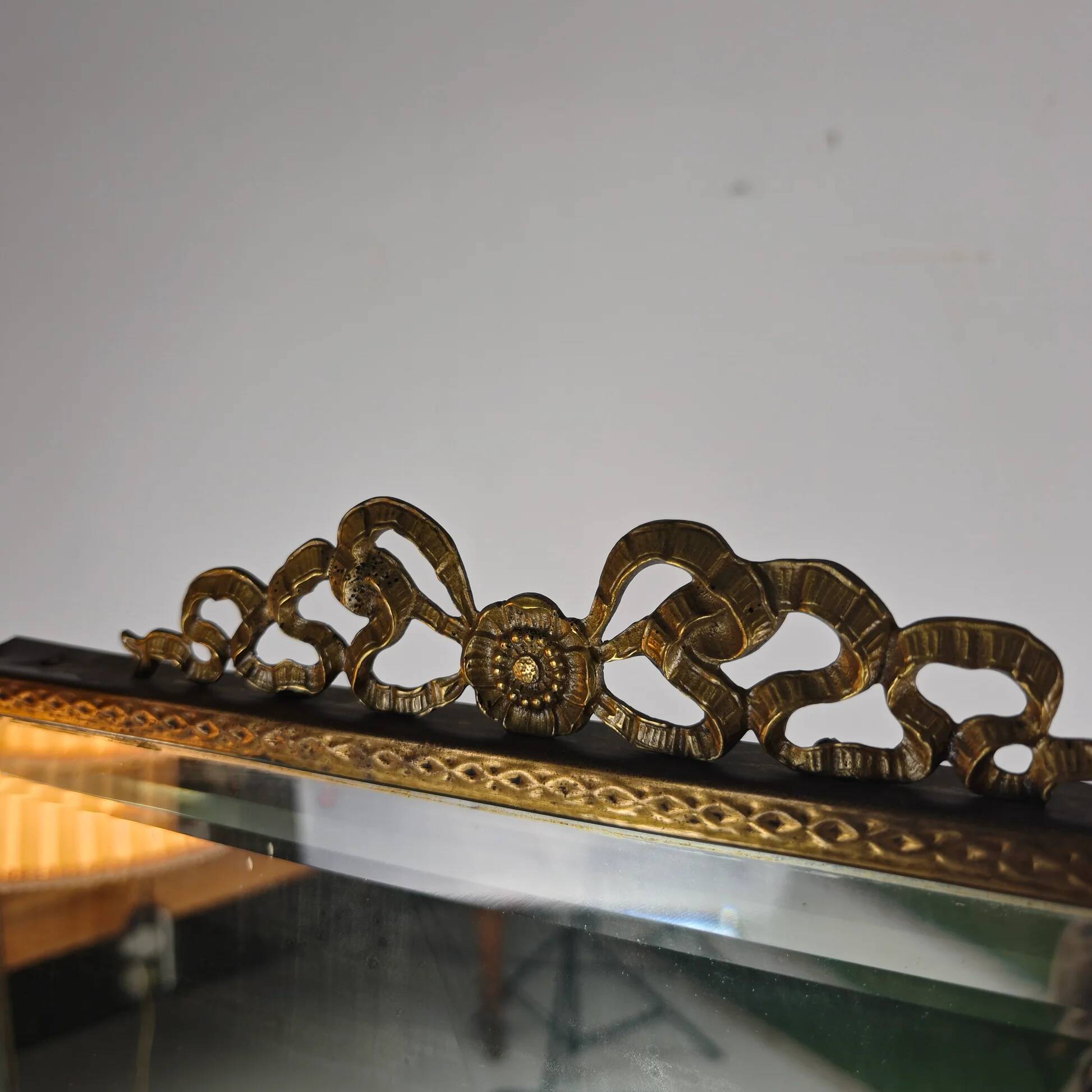 Antique French brass dressing table - 1930