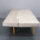 1960s Miroslav Navratil Convertible Restored Daybed Sofa, Czechoslovakia