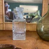 Carafe à whisky en verre taillé