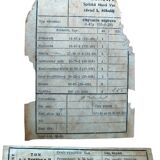 Ensemble de quatre chaises O. Haerdtl, Ton, Holesov, Tchécoslovaquie, les années 60