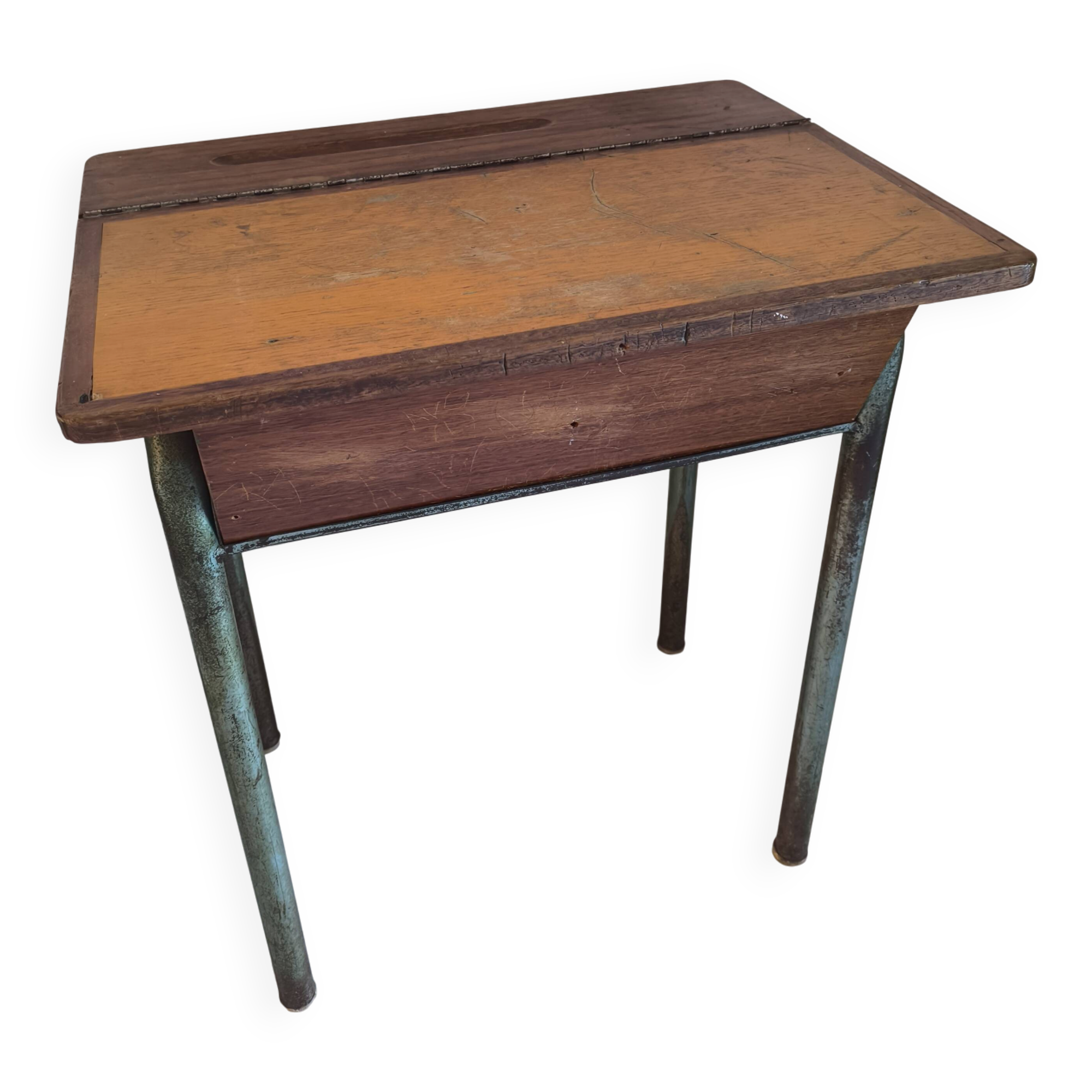 Bureau pupitre d'écolier