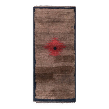 Tapis turc vintage fait main 97x209 cm