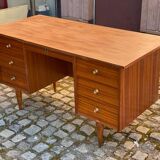 Scandinavian wooden desk from the 50s/60s, 140cm