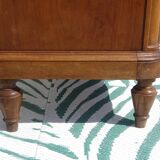 Art Deco buffet in walnut and marble