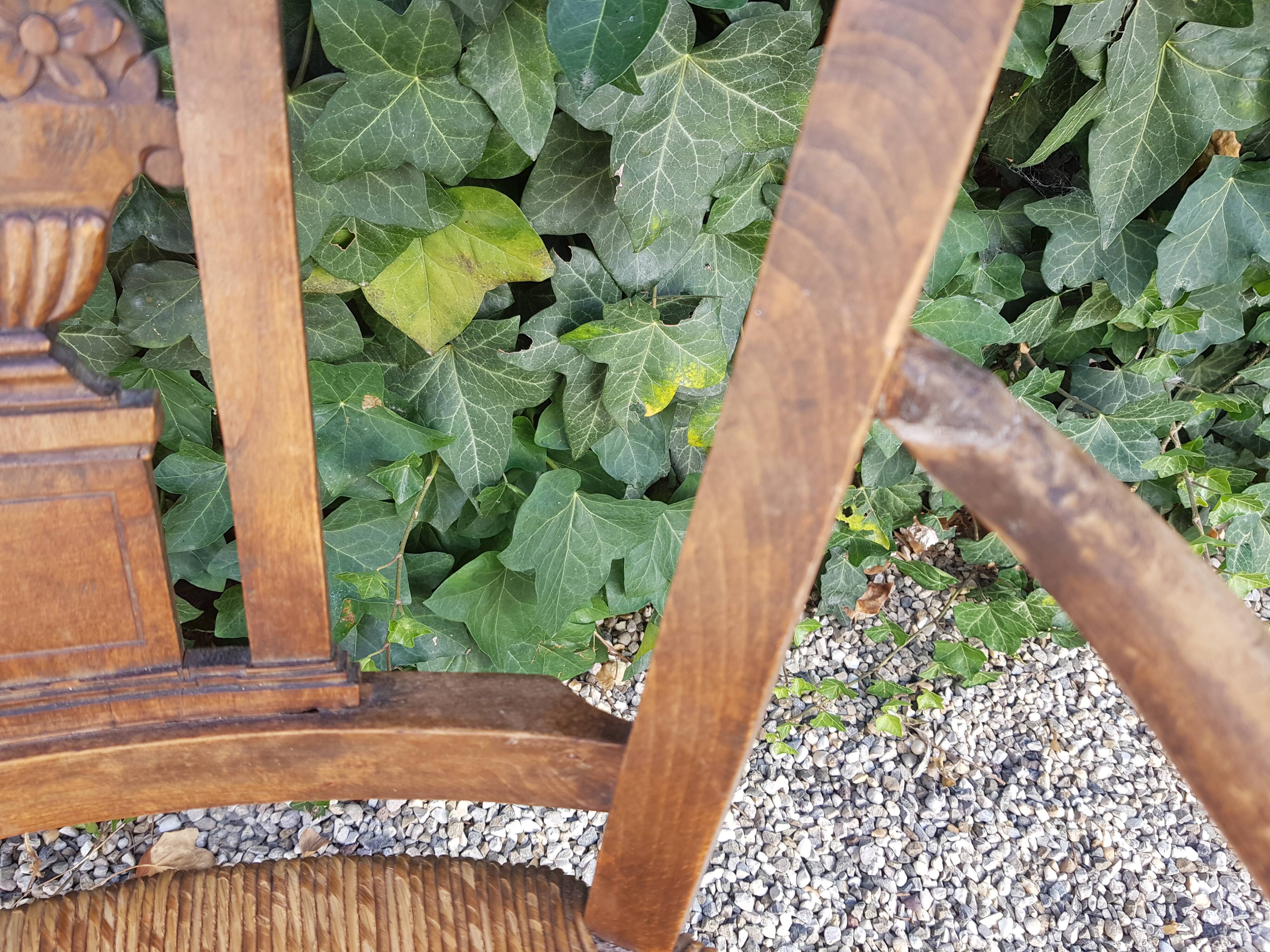 Country mulched chair