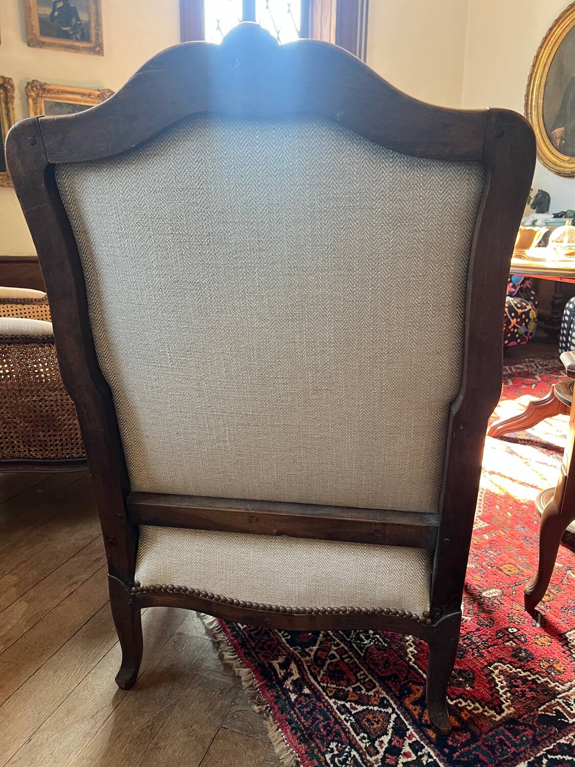 Pair of armchairs in XV style