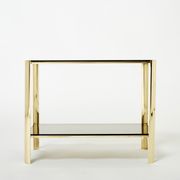 Bronze side table signed J.T. Lepelletier for Broncz circa 1960