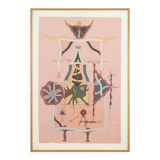 Jorge Camacho. Work "Clan of Coyotes." Year 1992.