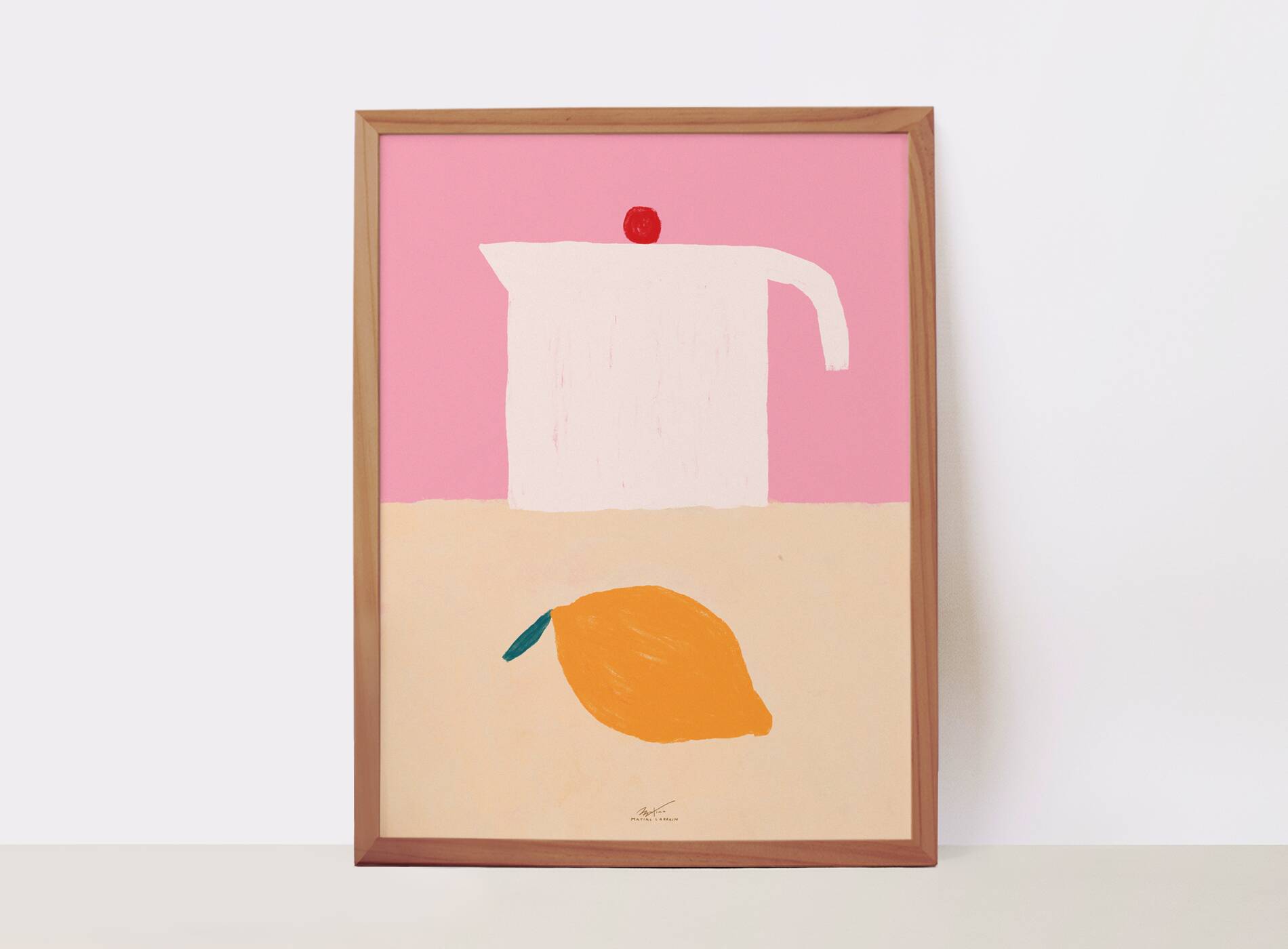 La théière et le citron