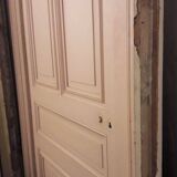 Haussmannian door 83x220 with old glazed transom frame 102x300 chassis