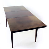 Mid Century Extendable Dining Table In Mahogany By Jitona, Czechoslovakia 1960s