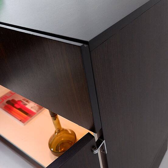 Wooden bar cabinet - Belgium 1970