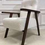 Restored Scandinavian vintage armchair