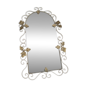 Miroir fer forgé