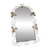 Wrought iron mirror