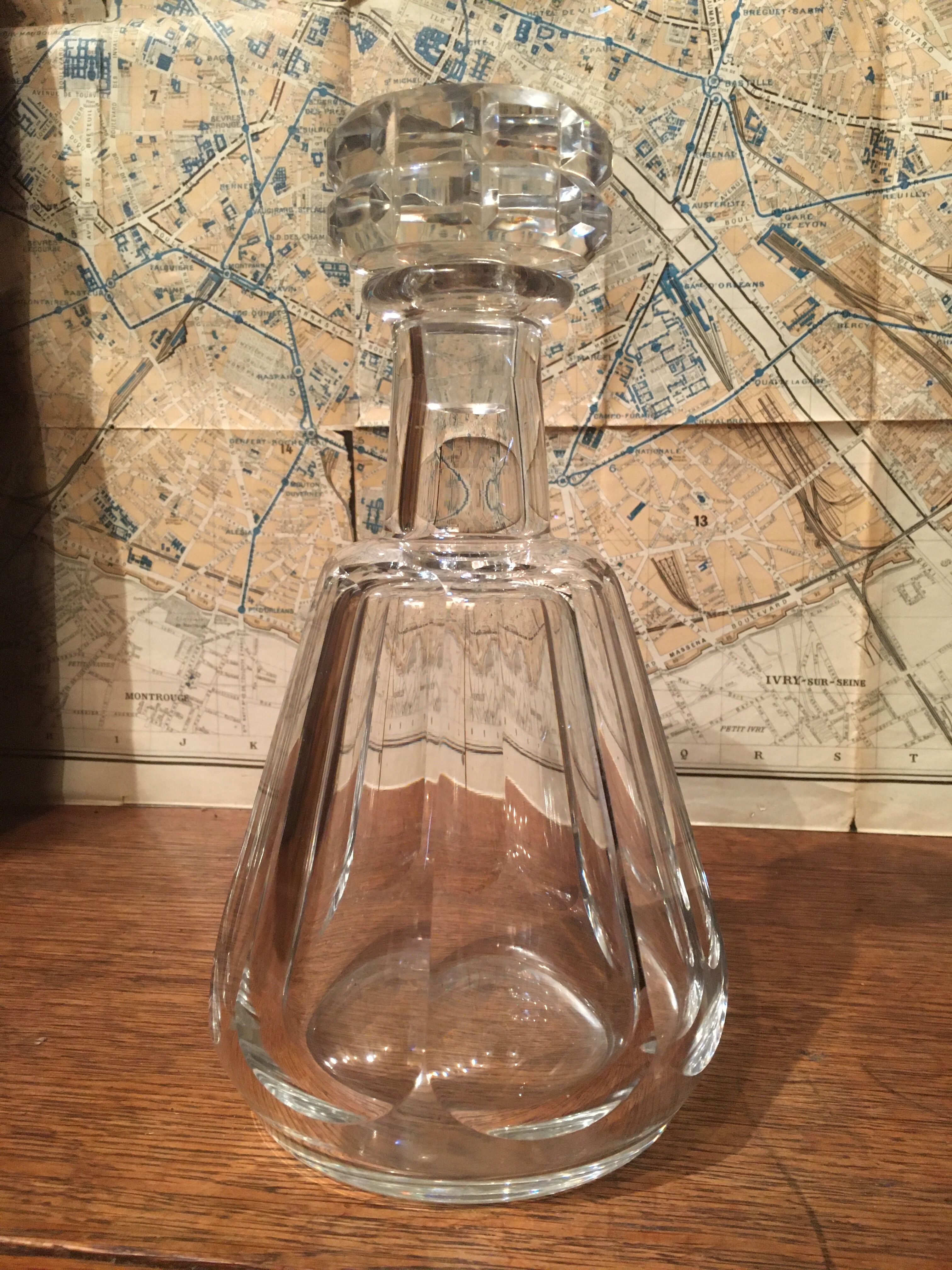 Crystal decanter "Baccarat"