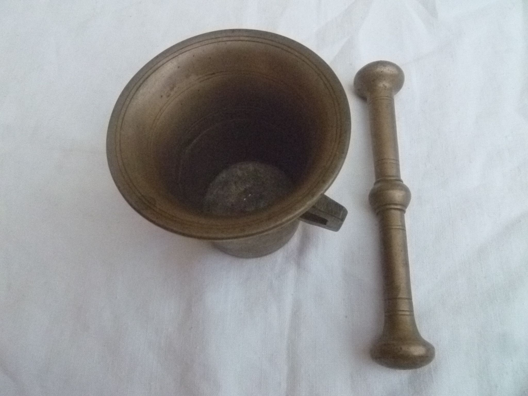 Mortier et pilon vintage