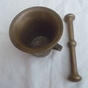 Mortier et pilon vintage
