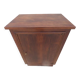 Bar furniture year 1940 inside veneered in light wood with linen canvas