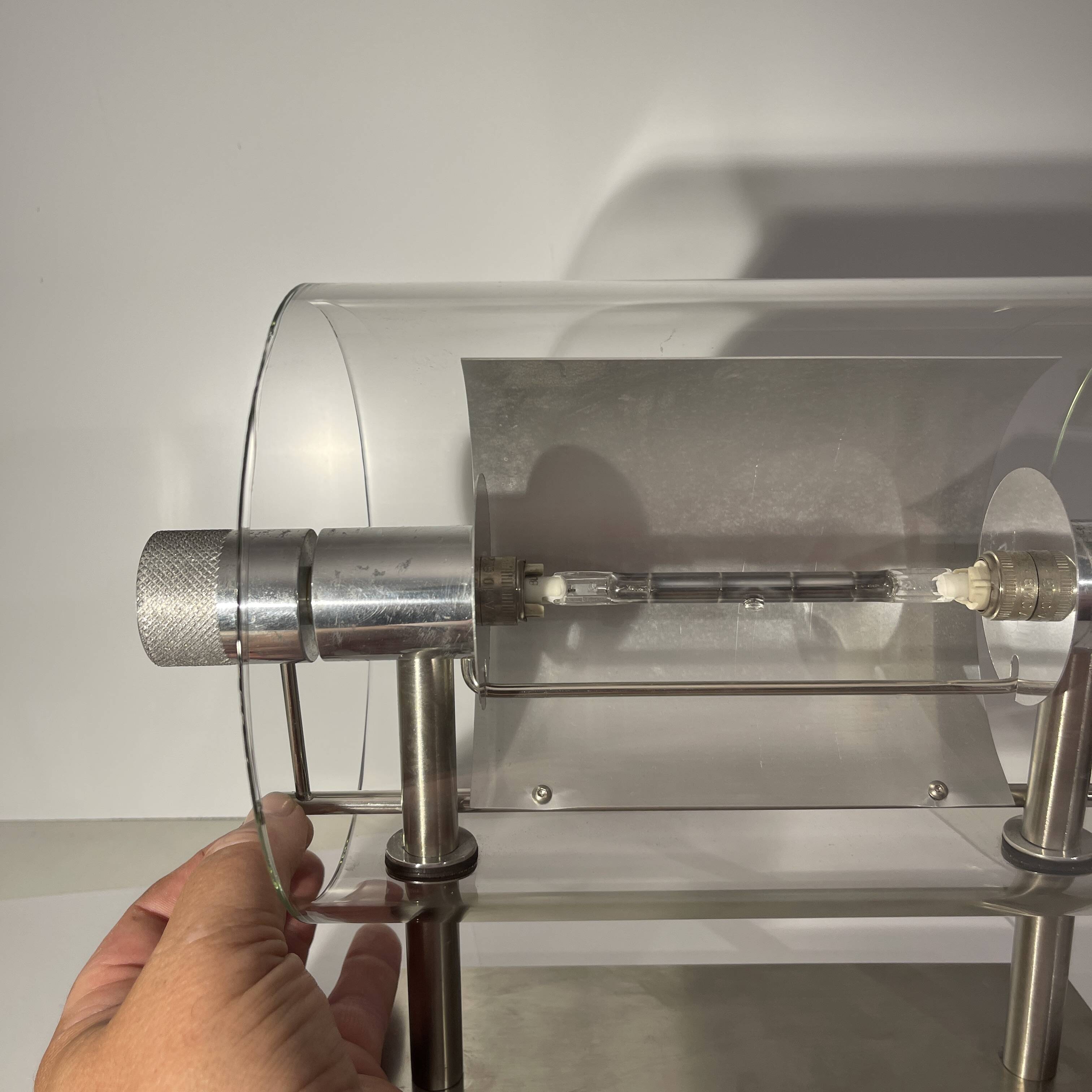 Pair of modernist wall lights, Pierre Lallemand / Moonlight "Cyclops" 1992