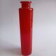 Red vintage glass vase