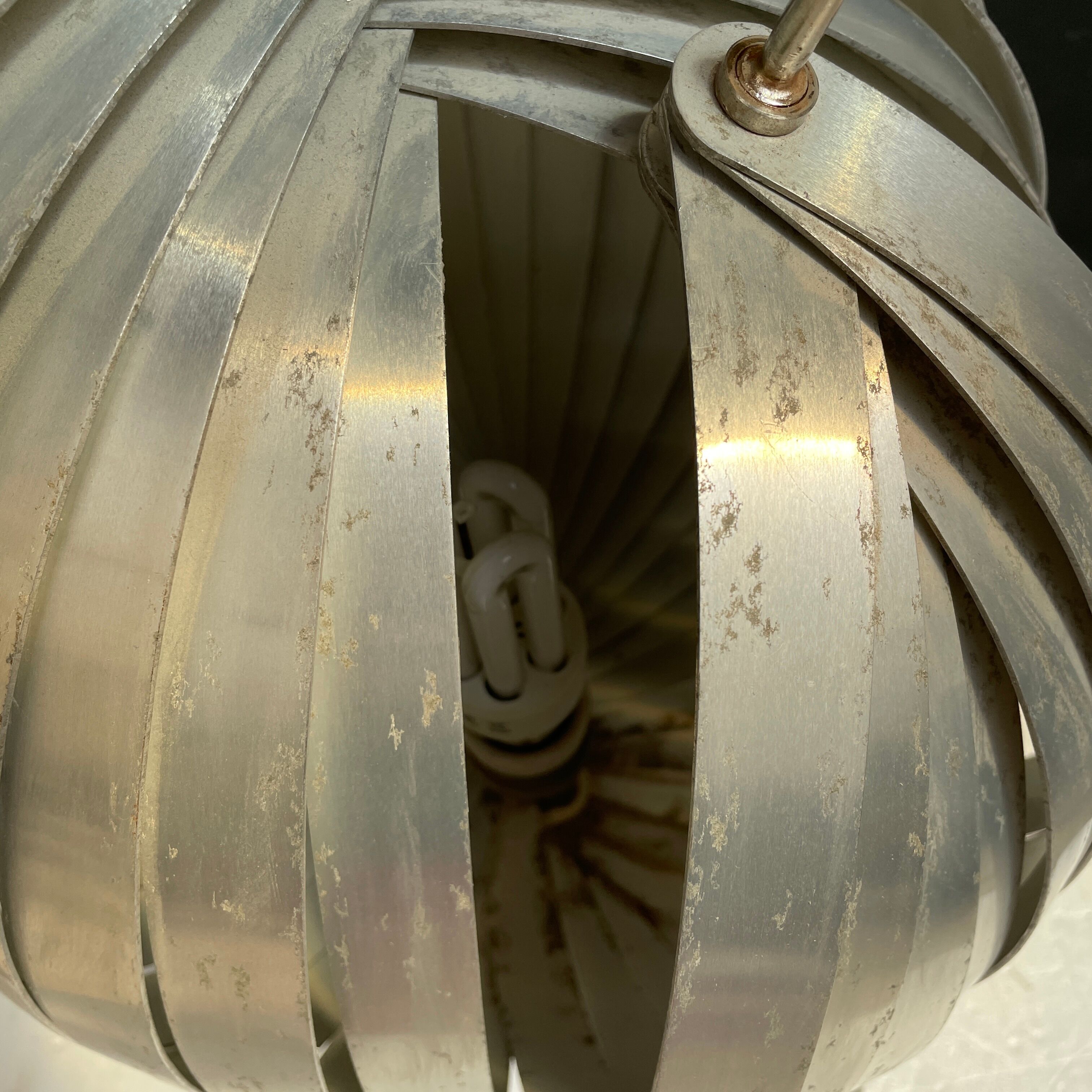 Spiral lamp Henri Mathieu 1970 design