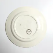 Iron earth plate Salins model without worry old cream flowers