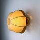 "Cocoon" wall light in resin and pine, Italy, circa 1970s