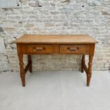 Solid wood table