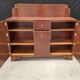 Art Deco buffet by Saddier & Fils in solid rosewood and veneer.