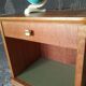 Vintage oak bedside/nightstand