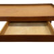 Teak daybed 1960s minimalist design with drawers