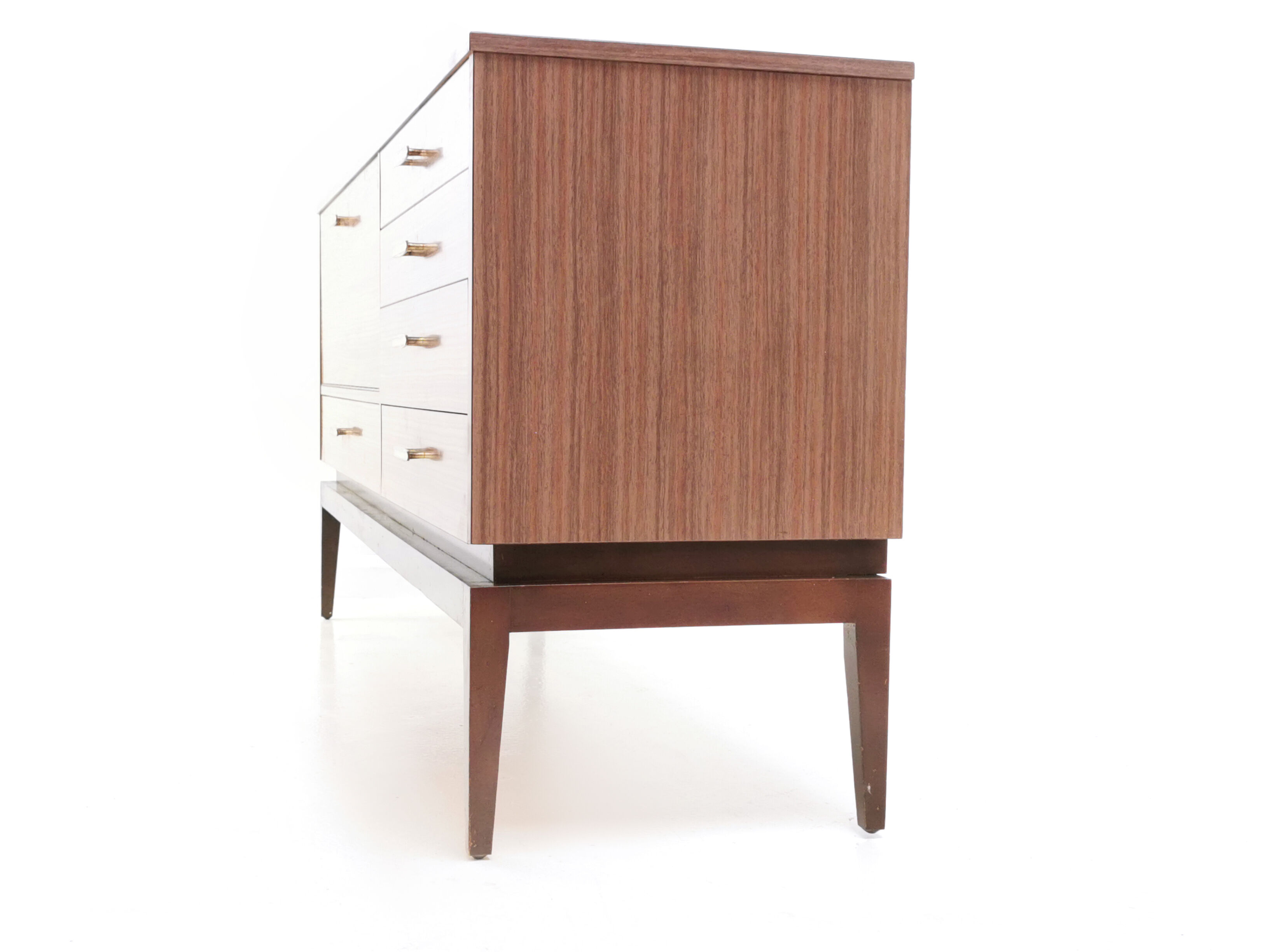 British teak mid century sideboard by Lebus, 1960s