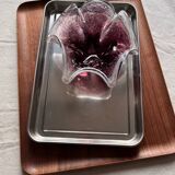 Murano glass catchall tray