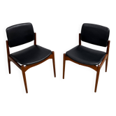 Captain chair pair by Erik Buch