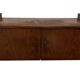Vintage wall cabinet compact wall system 1960s teak veneer