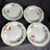 4 plates Churchill England