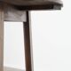Antique English pinewood cricket table/side table from the late 18th century