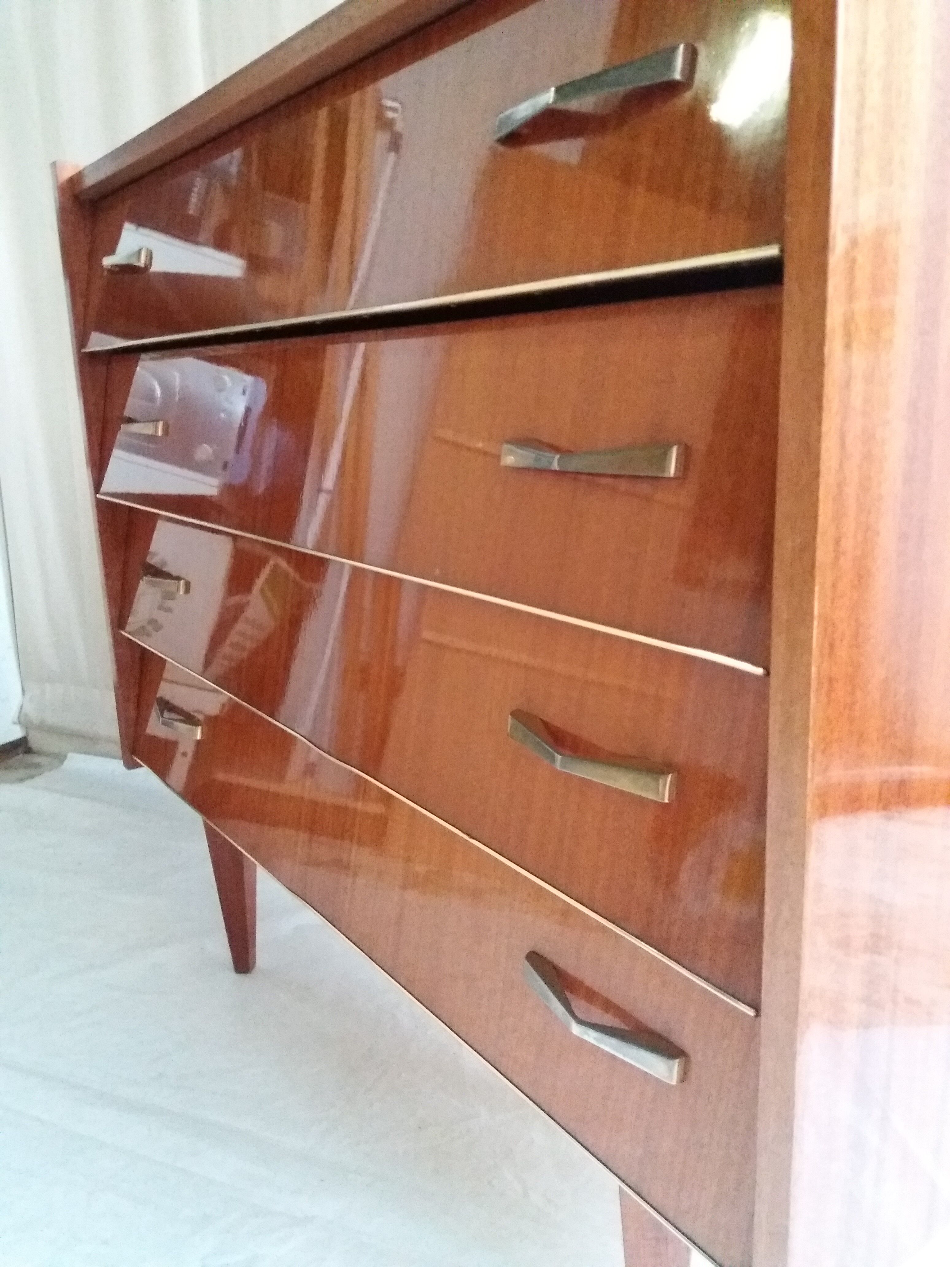 Chest of drawers vintage sixties