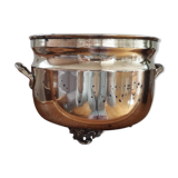 Old gold copper pot cover