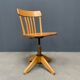 Beechwood Sedus desk chair from the 1950s.