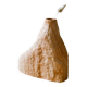 Solid wood ash soliflore hand-carved