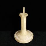 Alabaster vase with art nouveau handles